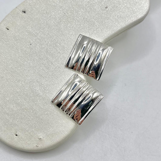 OR CLIP SENZA PERNO QUADRATO RIGATO