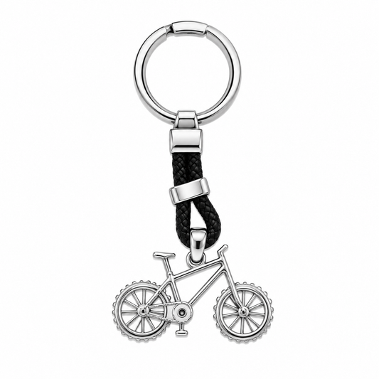 PORTACHIAVI CORDA CON BICICLETTA