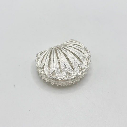 PORTAPILLOLE FILIGRANA CONCHIGLIA 4 X 3 CM
