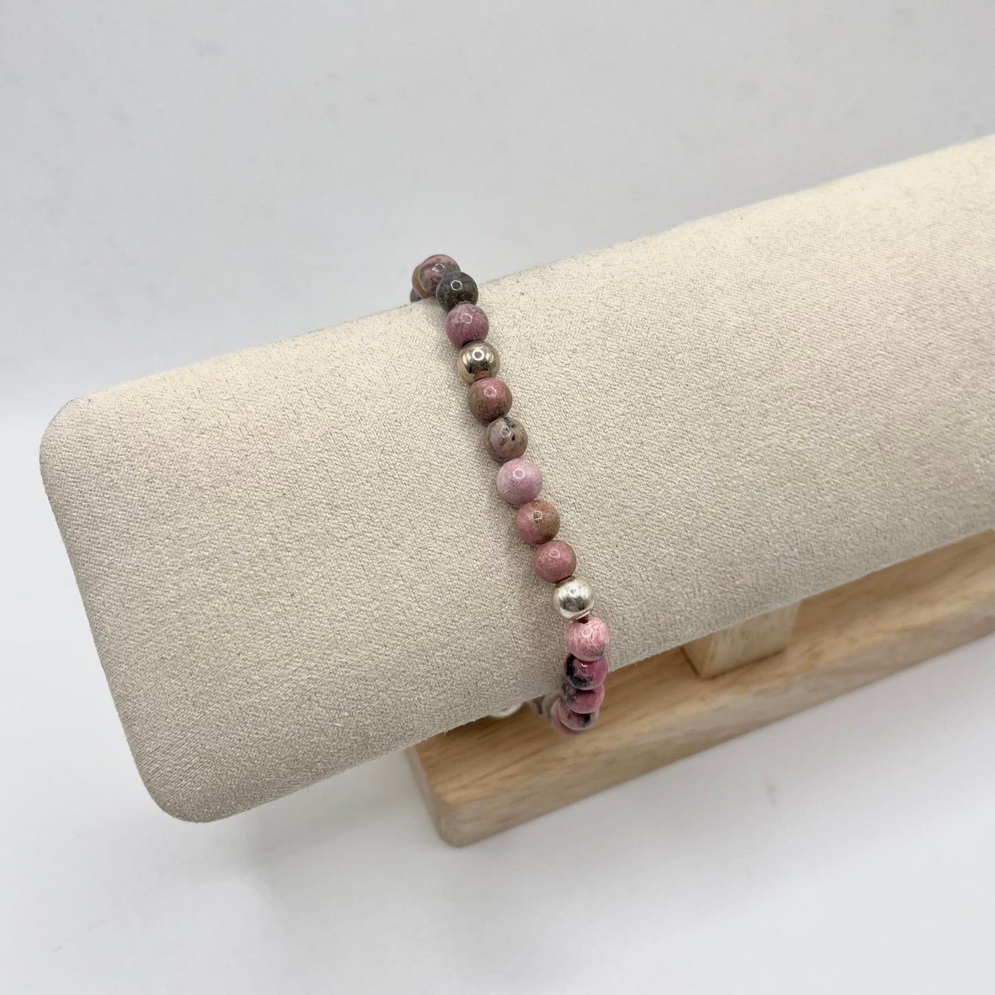 BR ELASTICO PALLINE ROSA