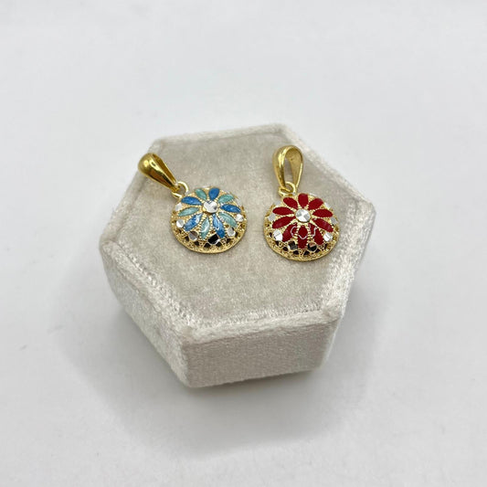 UNG CN TONDO FIORE LAV E COLORATO