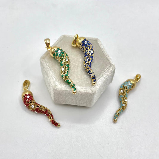 UNG CN CORNO FANTASIA FIORE COLORATO