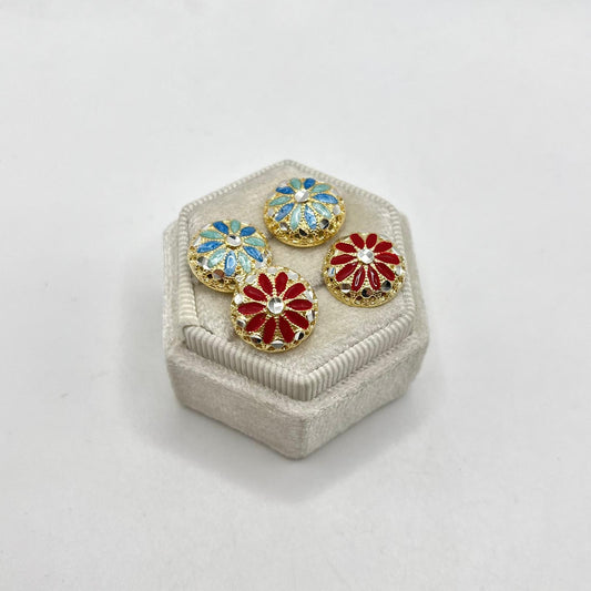 UNG OR LOBO TONDI CON FIORE